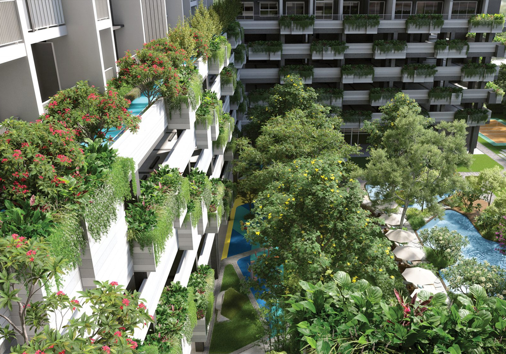 Exterior view of Rohan Harita &mdash; photo gallery, images, brochure, amenities, cost sheet, price breakup, availability details, RERA number, RERA certificate, possession date, layout plan, logo, floor plan, master plan, and location map showcasing project highlights and features.