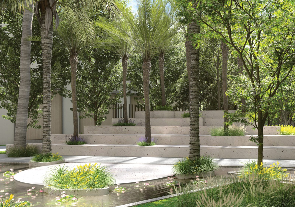 Exterior view of Rohan Harita &mdash; photo gallery, images, brochure, amenities, cost sheet, price breakup, availability details, RERA number, RERA certificate, possession date, layout plan, logo, floor plan, master plan, and location map showcasing project highlights and features.
